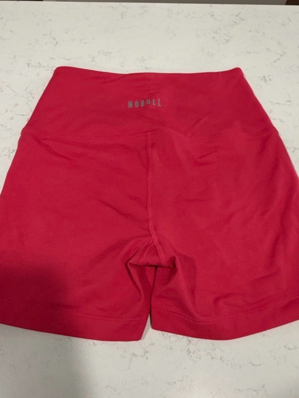 NOBULL Women's Hot Pink High-Rise Performance Shorts NWOT - Small